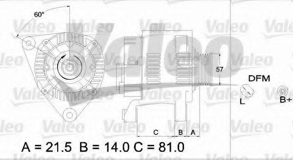 VALEO 437177 Alternator